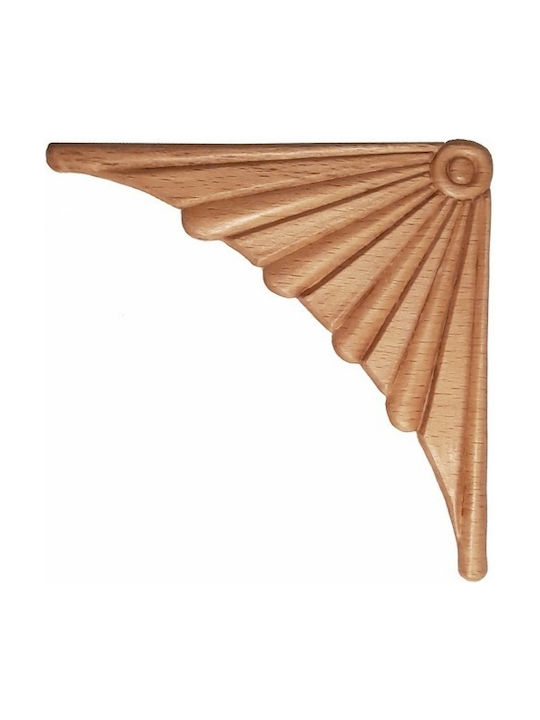 Wooden Wall Ornament 130x13cm