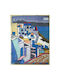 Handgefertigter Wandbehang aus Stoff 50x50cm