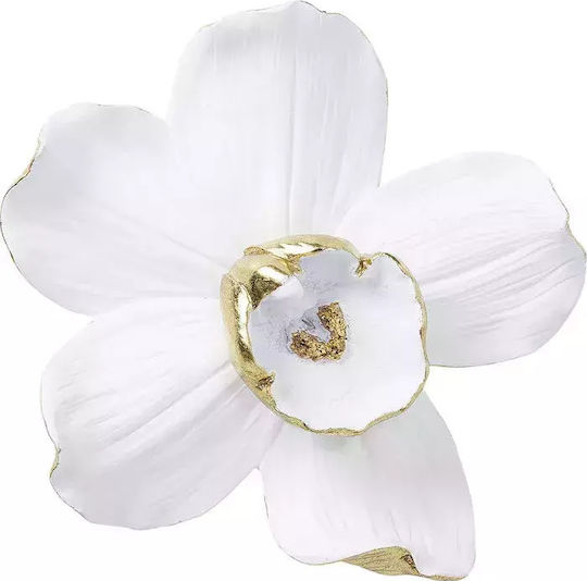 Kare Design Wall Decor White Polyresin 25x6.7x24.5cm