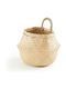 La Redoute Interieurs Handgefertigte Wanddekoration in Beige aus Korbweide Material 24x24cm