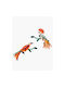 Studio Roof Multicolour Wall Decor Made of Paper 22x6x22cm