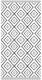 TnS Prosoape De Plajă Cu Modele Geometrice Bej Cu Franjuri 170x90cm