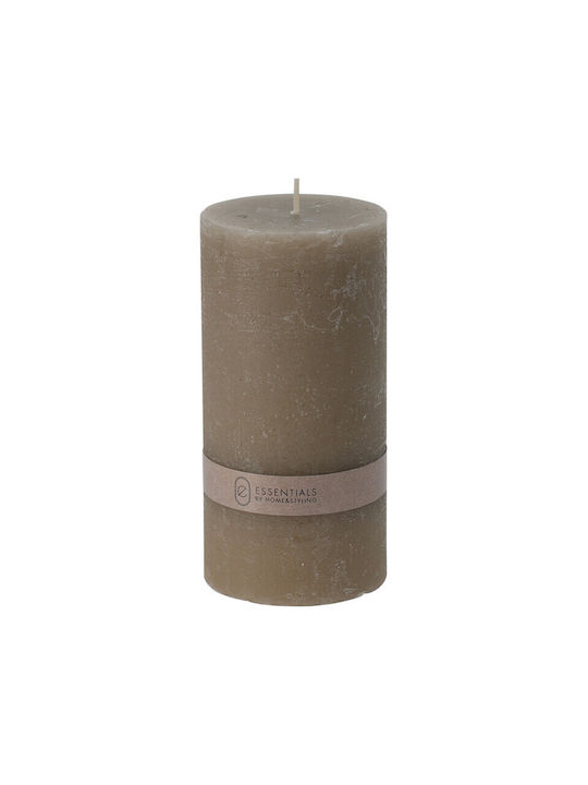 Decorative Candle Gray 1pcs