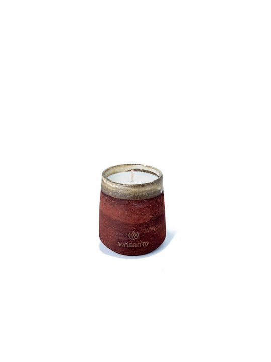 Scented Candle Jar Burgundy 370gr 1pcs