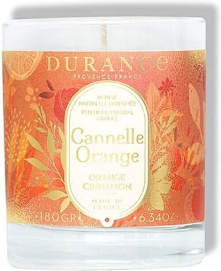 Durance Lumânare Aromatică în Borcan Portocalie 180gr