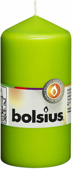 Bolsius Lumânări Tip Lemn Verde