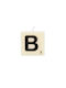 The Gift Label Lumânare Decorativă Ecru 4x4buc 1buc