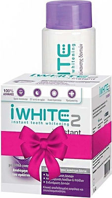 iWhite Superior Whitening Kit Λεύκανσης Δοντιών με Μασελάκι 10τμχ & Στοματικό Διάλυμα 500ml