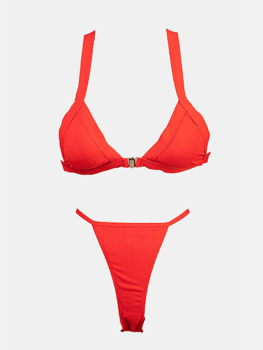 Bikini-Set mit Verstärkung Orange