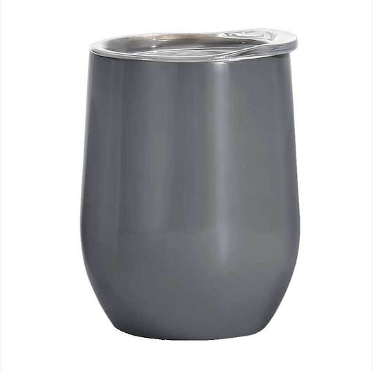 Sidirela Color Glass Thermos Stainless Steel 340ml Color with Mouthpiece