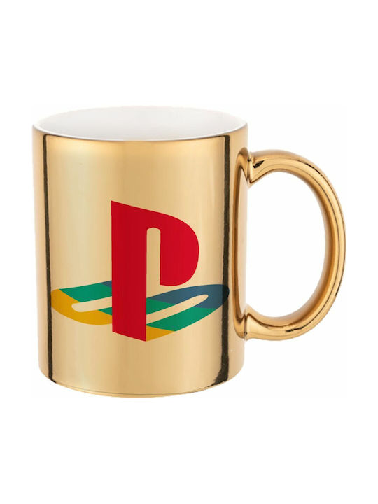 Koupakoupa Mug Ceramic Gold 330ml