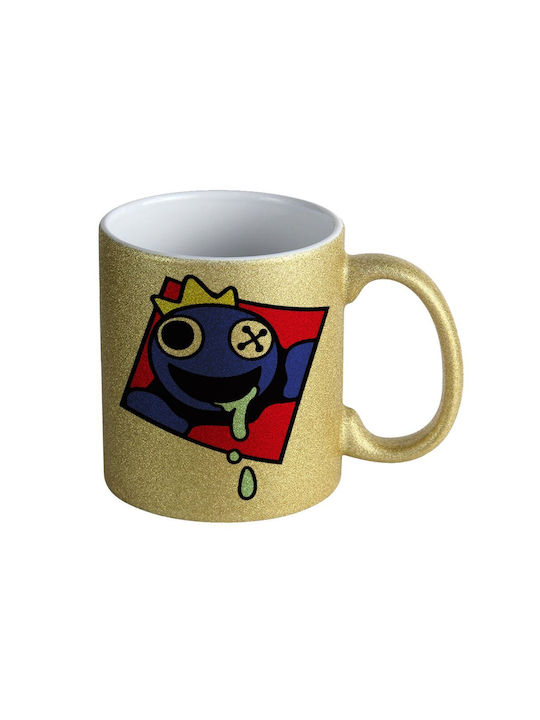 Koupakoupa Becher Keramik Blau 330ml