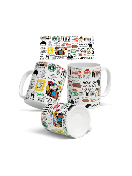 Koupakoupa Mug Ceramic White 330ml