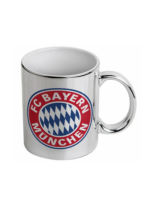 Koupakoupa Mug Ceramic Silver 330ml