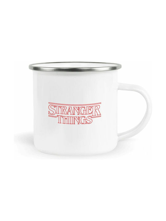 Koupakoupa Mug Enamel White 330ml