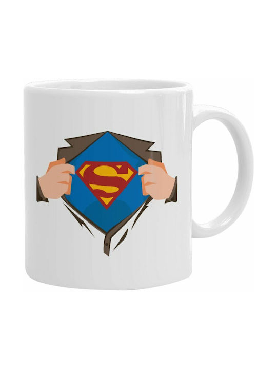 Koupakoupa Mug Ceramic White 330ml