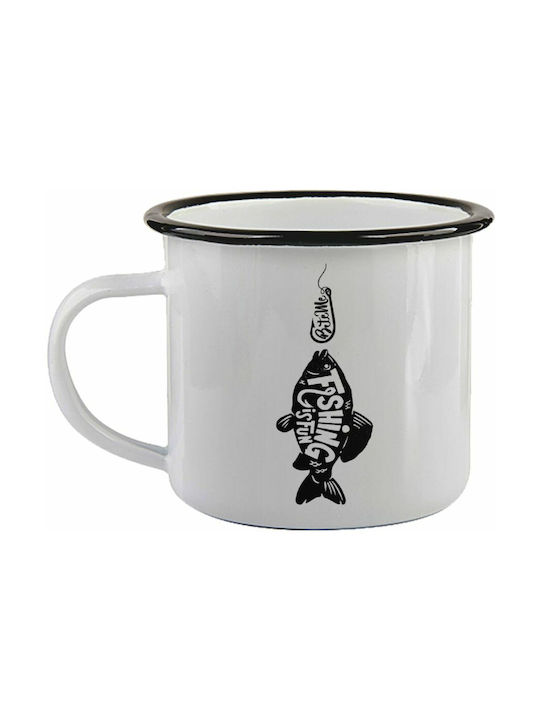 Koupakoupa Enamel Cup White 340ml