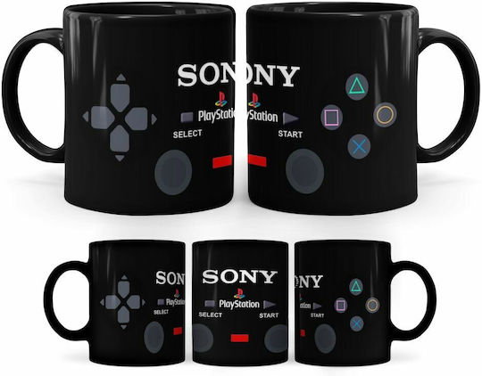 Koupakoupa Mug Ceramic Black 330ml
