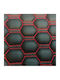 JGS S.A. Upholstery Fabric Artificial Leather 140x100cm Black