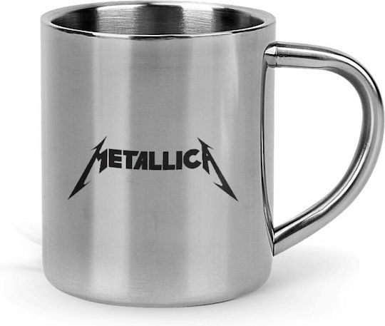 Koupakoupa Mug Metallic Silver 330ml