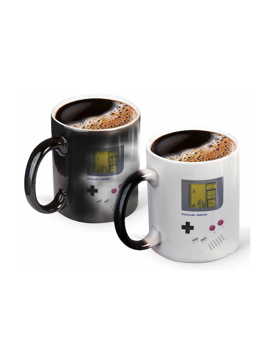 Koupakoupa Heat Change Mug Ceramic Black 330ml