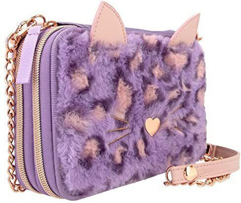 Depesche Pencil Case Full with 2 Compartments Lilac