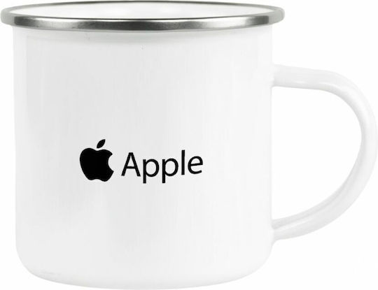Koupakoupa Mug Enamel White 360ml