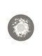 Arti E Mestieri 3D Wall Clock Metallic Gray