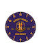 Koupakoupa Wall Clock Wooden Purple