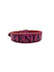 ByLeather Leather Dog Collar in Pink Color Small 70cm