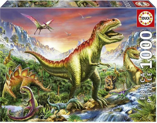 Puzzle Jurassic Forest 2D 1000 Piese