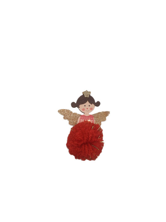 Christmas Fairy Ornament Red