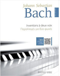Nakas Bach J.S. - Παραλλαγές Για Δύο Φωνές Carte de teorie pentru Voce + CD