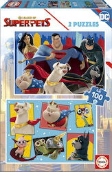 Kinderpuzzle Dc League of Superpets 100pcs Educa