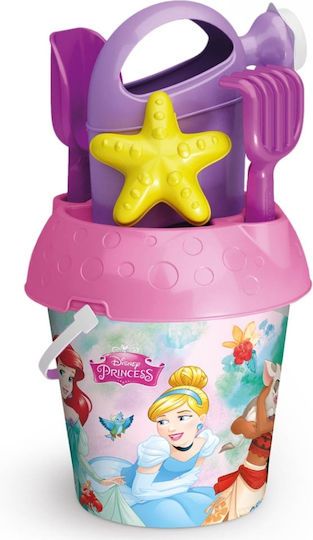 Adriatic Disney Princess Beach Bucket Set with Accessories made of Plastic Purple 13cm