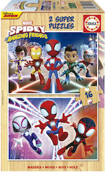 Puzzle pentru Copii Spidey & His Amazing Friends pentru 3++ Ani 32buc Educa