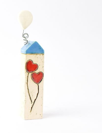 din Ceramică 2x2x10.5cm 1buc