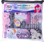 My Little Pony Set de Papetărie pentru Copii cu Creion, Caiet de Notițe, Stilou, Riglă și Penar