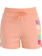 Women's Sporty Shorts Orange