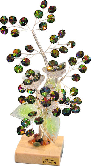 Decorative Flower made of Crystal 15x10x30cm 1pcs