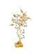 Dekoratives Blume aus Kristall 16x8x32cm 1Stück