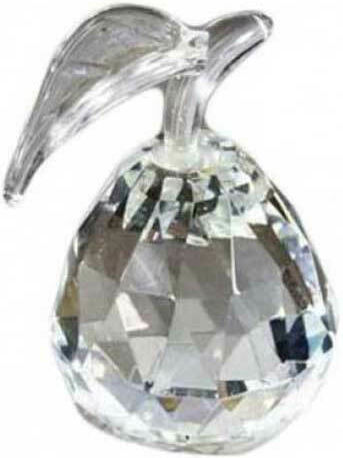 Διακοσμητικό Αχλάδι από Κρύσταλλο 4.5x4.5cm