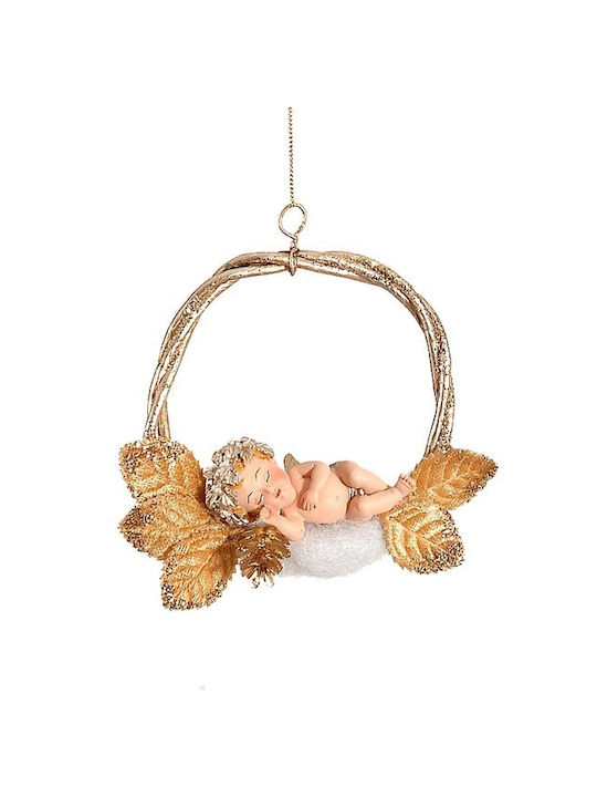 Christmas Angel Ornament Brown