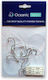 Oceanic Treble hook Fishing Hooks Set 20pcs No10