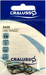 Cralusso Αγκίστρια Σετ 12τμχ No16 CR2420-16 Cralusso Αγκίστρια Σετ 12τμχ No16 CR2420-16