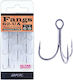 BKK Fangs 62-UA Fishing Hooks Set 8pcs No10