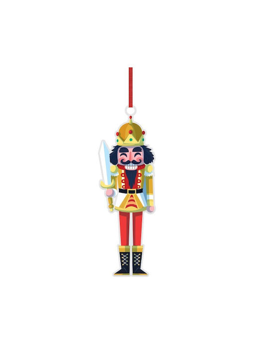 Ornament suspendat Spărgătorul de nuci Plastic Auriu 15x15buc