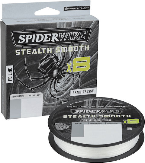 Spiderwire Stealth Smooth 8 Νήμα Ψαρέματος 150m / 0.19mm / 18kg