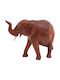 Decorative Elephant made of Wood 22x17x10cm 1pcs