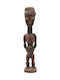 Dekorativ Statuette aus Holz 11x11x53cm 1Stück